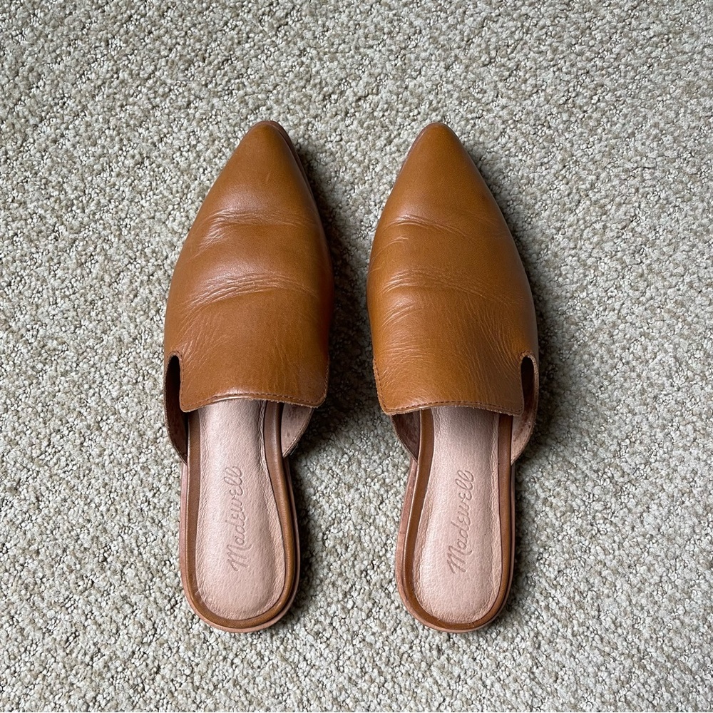 Madewell Gemma Mule in Leather